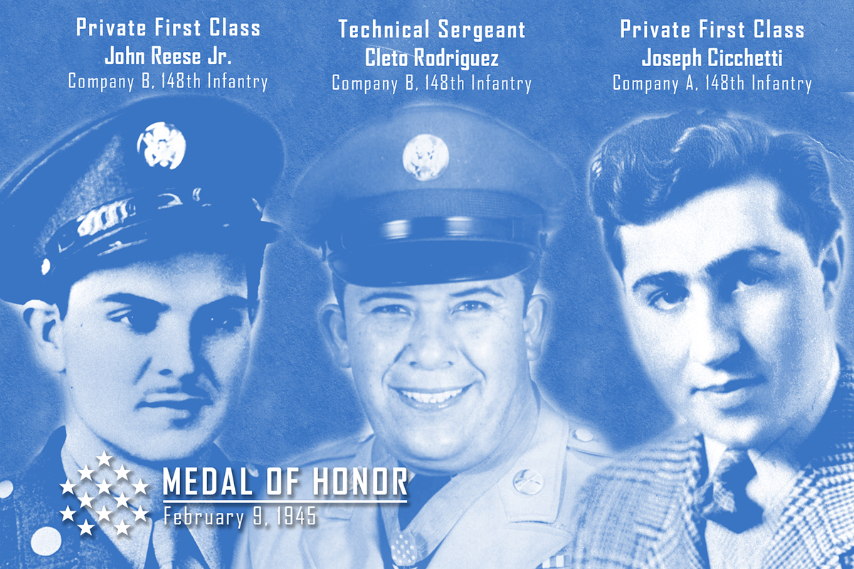 Medal of Honor trio graphic