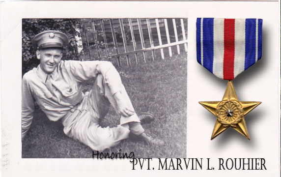 Pvt. Marvin Rouhier,