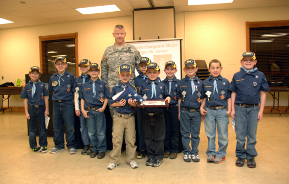 Cub Scouts of Den 4, Pack 383