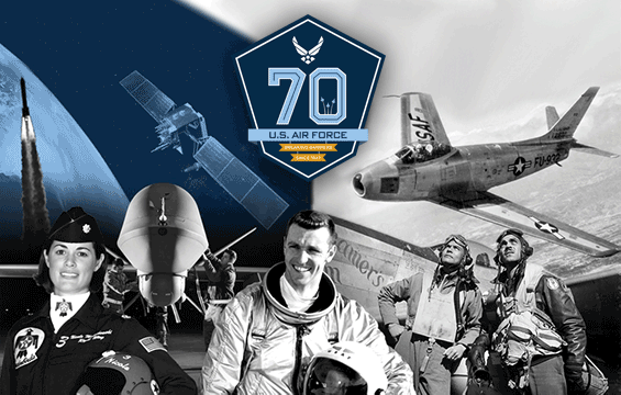 Airforce graphic for 70th birthday