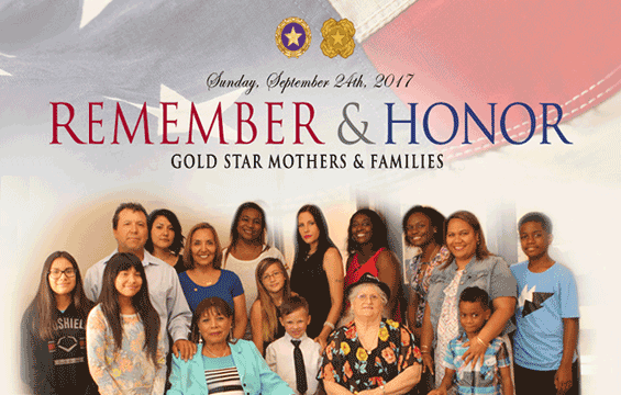 Remember & honor Gold Star Mothers and Families - September 24