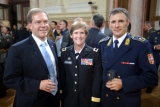 20110910-A-6303K-005  Belgrade, Serbia – The Ohio National Guard Adjutant General Deborah Ashenhurst stands with Brigadier Gen. Milan Mojsilovic, Deputy Commander of the Serbian Joint Operations Command, and Lee Litzenberger, the Deputy Chief of Mission for the US Embassy in Serbia while gathering to meet with newly appointed officers to the Serbian Military Sep. 10, 2011.  Ashenhurst and a delegation from Ohio are visiting Serbia as part of an ongoing State Partnership Program to promote and coordinate activities between Serbia and Ohio (Ohio National Guard Photo by Staff Sgt. Peter Kresge).