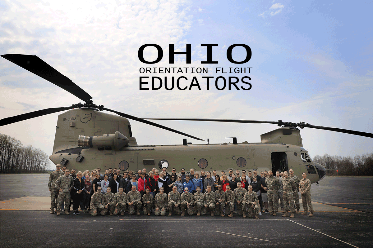 Group photo of Ecuators in front of Chinook