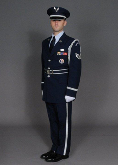 Honor Guard Member Of The Year: Staff Sergeant Brian Raines  