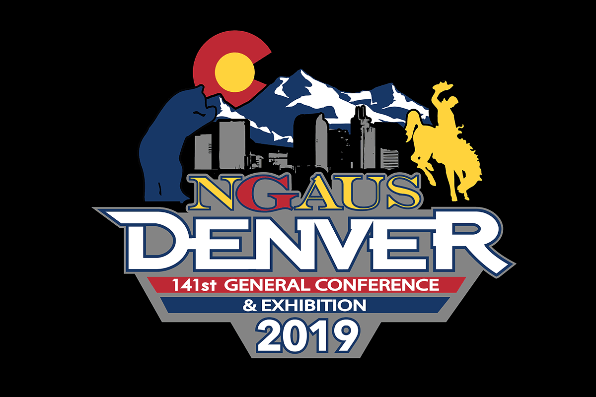2019 NGAUS conference logo.
