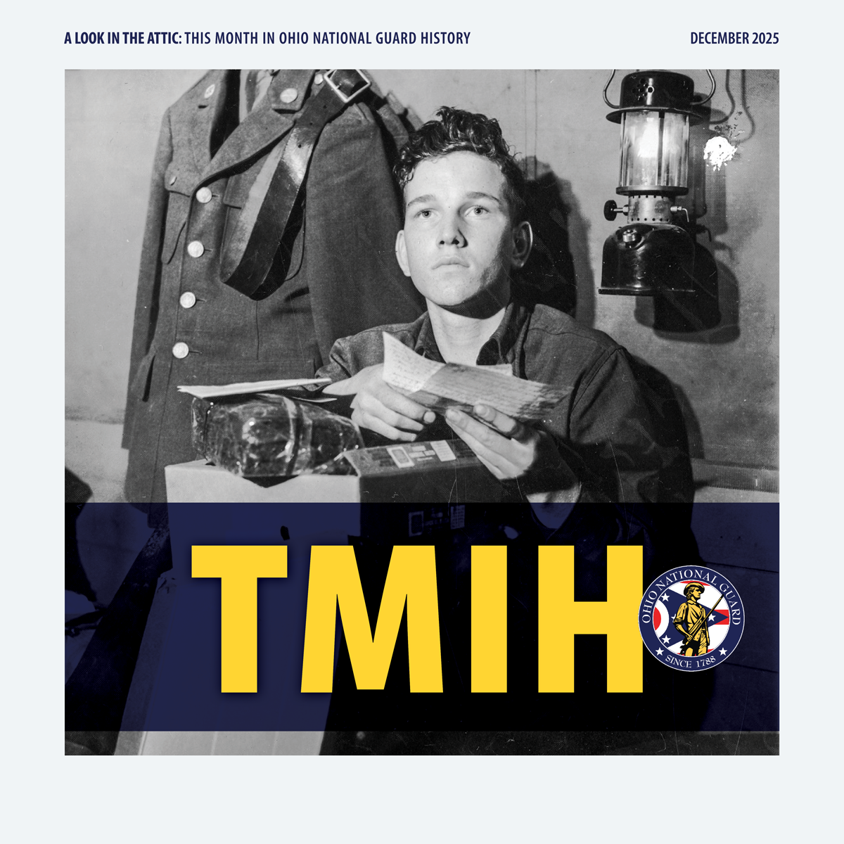 TMIH (This Month in History) graphic.