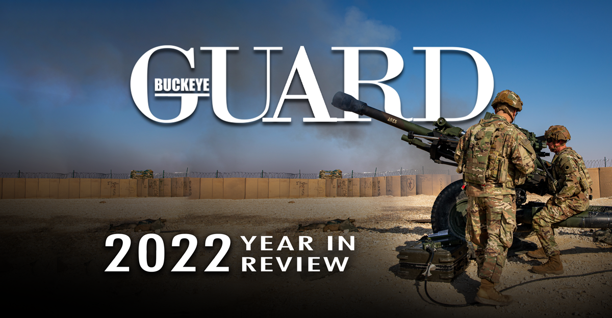 Cover of Jan-March 2023 Buckeye Guard Online Publication.