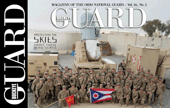Cover of March/April Buckey Guard Magazine