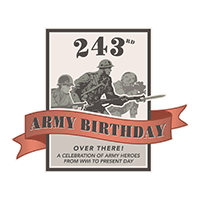 243rd Army Birthday logo