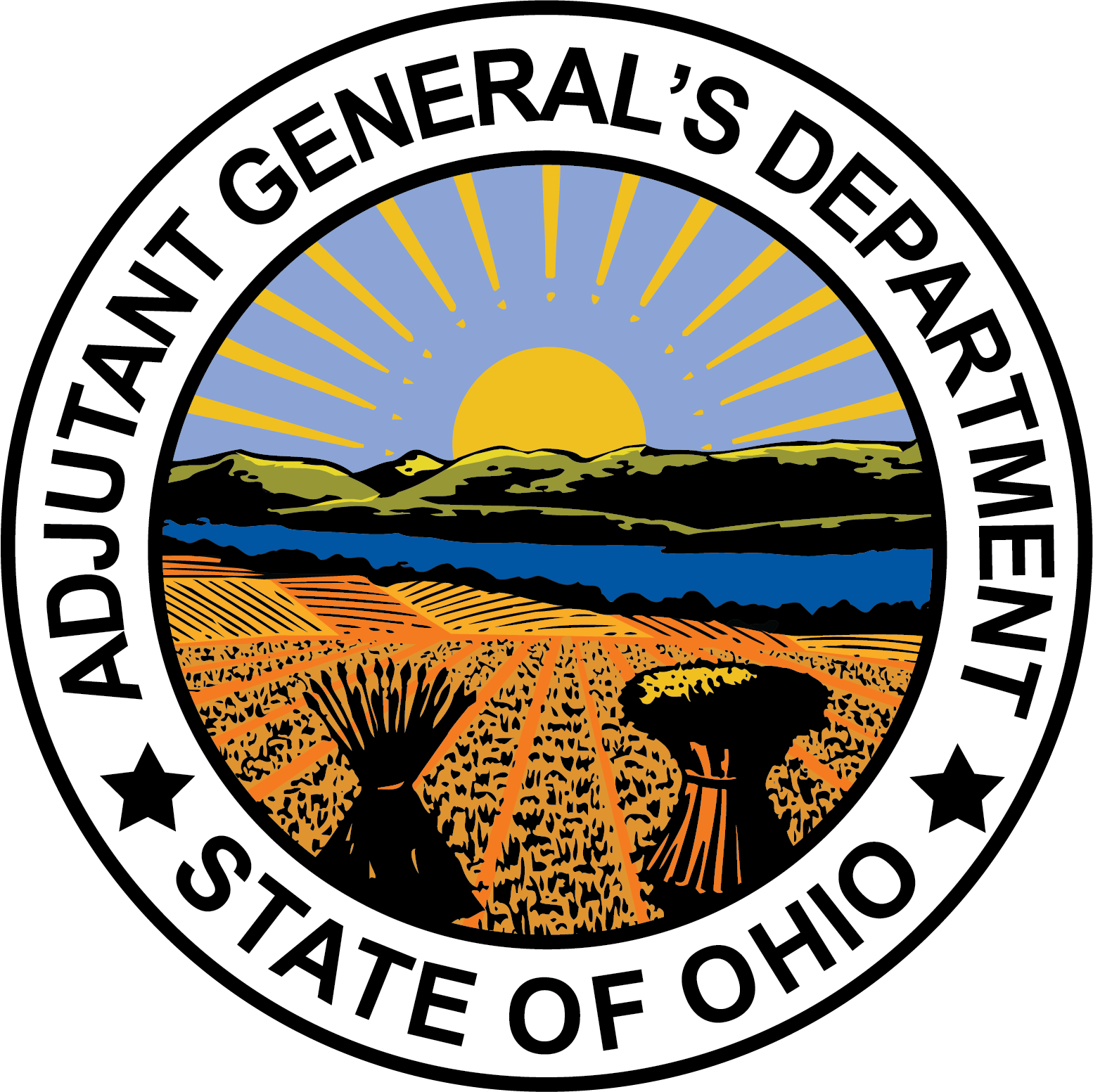 Adjutant General's Dept. seal