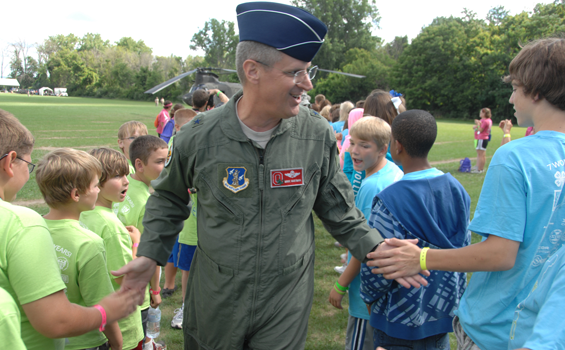 Brig. Gen. Mark E. Bartman, Ohio assistant adjutant general for Air