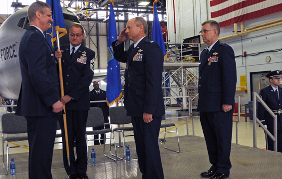 121st Air Refueling Wing's change of command ceremony