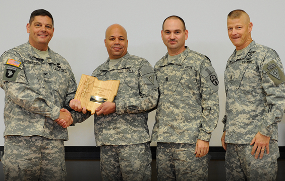 award for the most ready Ohio Army National Guard brigade 