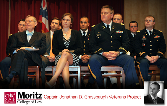 kickoff event April 5, 2013, for the Jonathan D. Grassbaugh Veterans Project