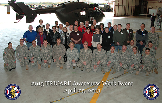 Ohio National Guard familiarization event April 25, 2013, at Rickenbacker Air National Guard Base in Columbus, Ohio