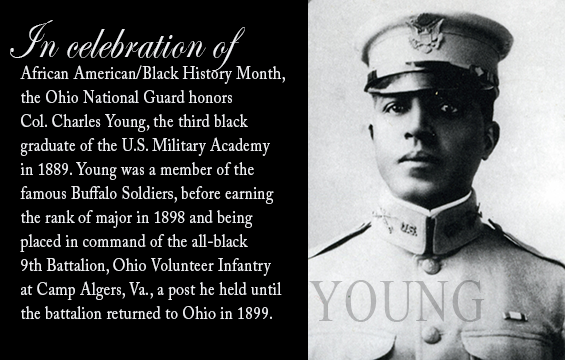 In celebration of African American/Black History Month, the Ohio National Guard honors First Sgt. Robert Pinn, of Company I, 5th United States Colored Troops, who was one of only four black Soldiers from Ohio to receive the Medal of Honor during the Civil War. In 1974, the newly-built armory in Stow, Ohio was named in honor of Pinn. 