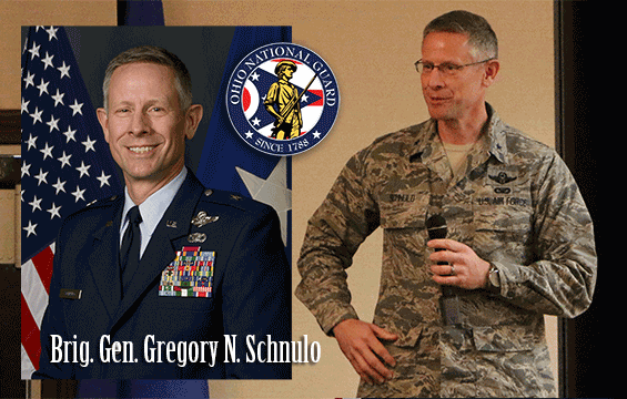 Brig. Gen. Gregory N. Schnulo, Ohio assistant adjutant general for Air.