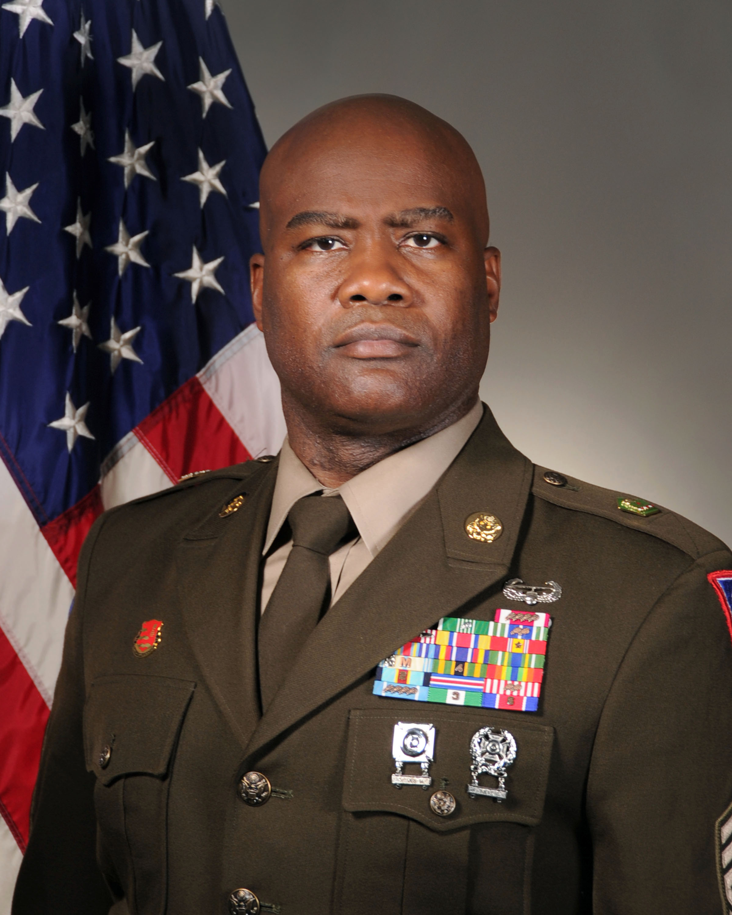 Official photograph for Ohio Army National Guard State Command Sergeant Major
