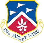 179th AIRLIFT WING patch