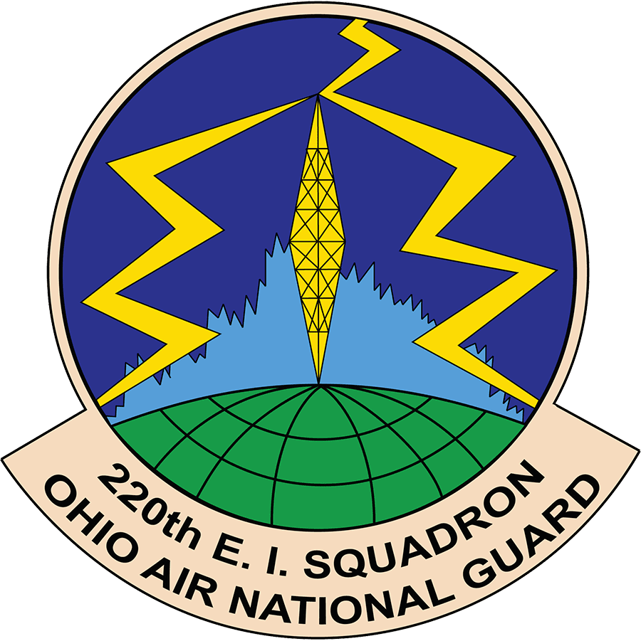220th Engineering Installation Squadron (EIS) patch