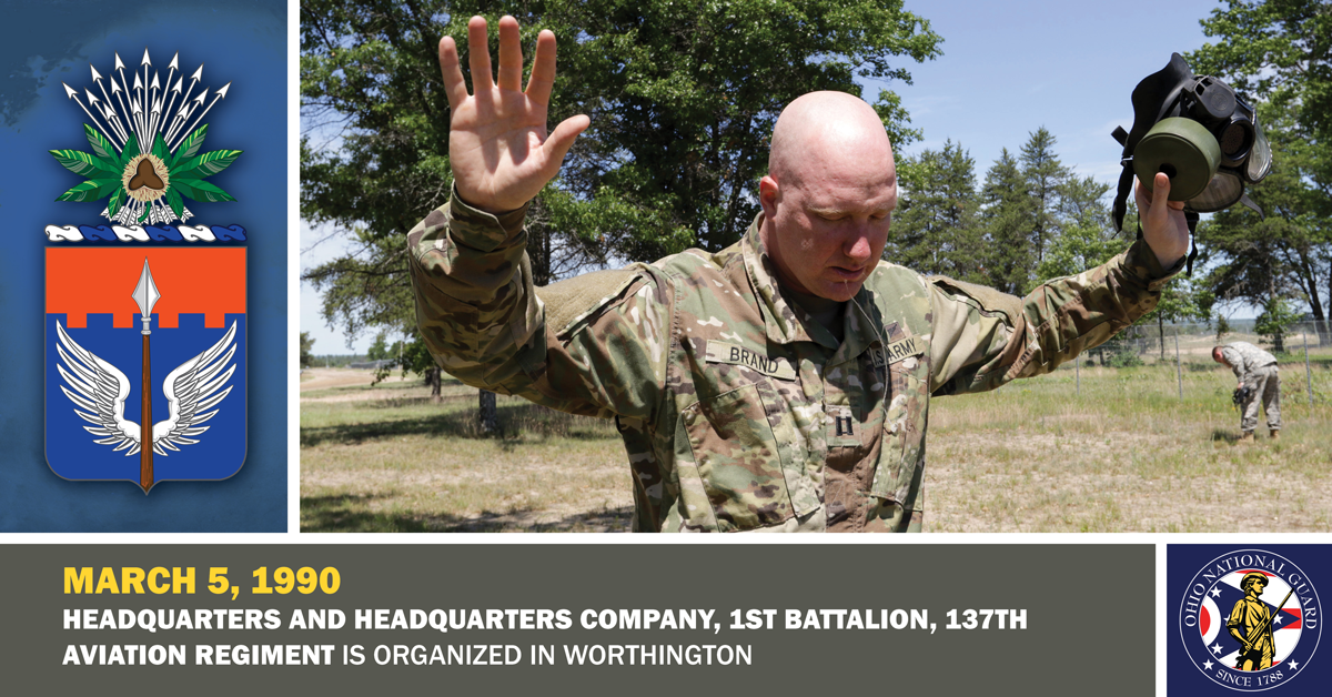 Capt. Jason Brand tries to catch his breath outdoors after leaving the CS gas chamber 