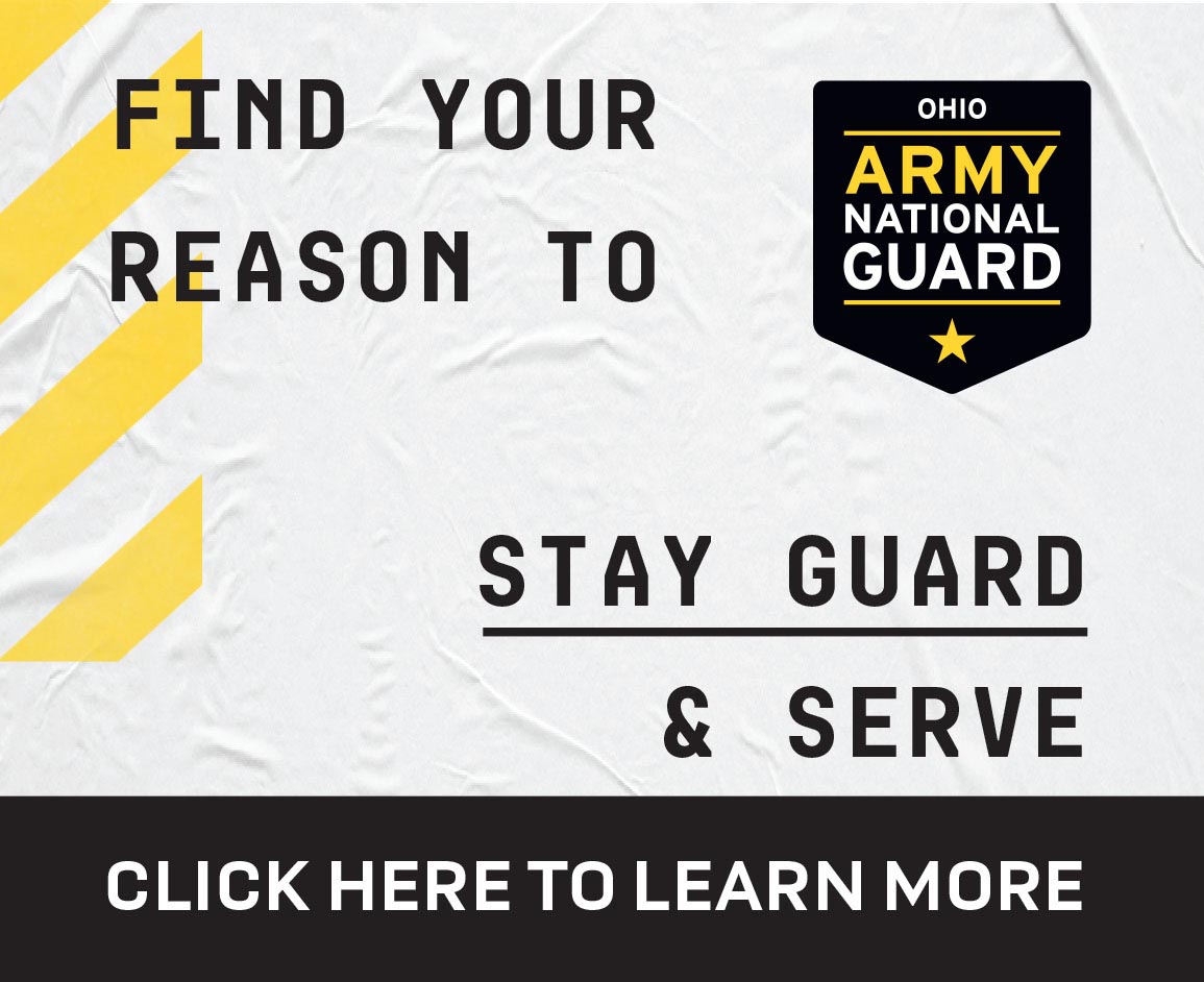 Graphic... Find your reason to stay Guard & Serve