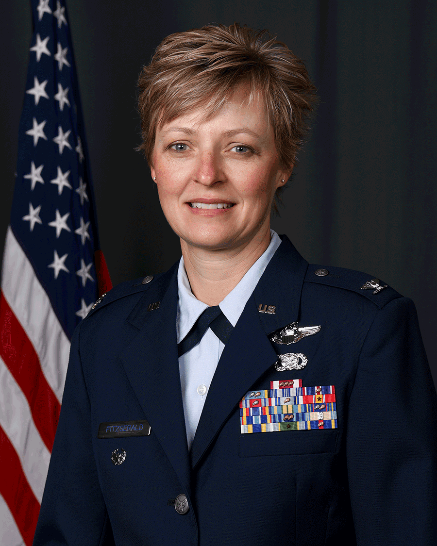 Official Portrait of Col. Kimberly Fitzgerald.